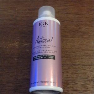 IGK Antisocial Overnight Bond-Building Dry Hair Mask